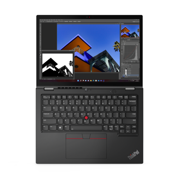 Lenovo ThinkPad L13 Yoga G4 Core i7 1355U (13th Gen), 16GB RAM, 512GB SSD, 13.3-inch WUXGA, Black (21FGS0EJ00) - Image 2